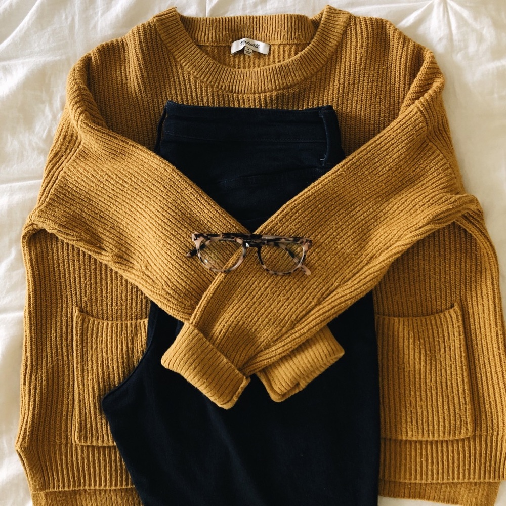Madewell Patch Pocket Sweater